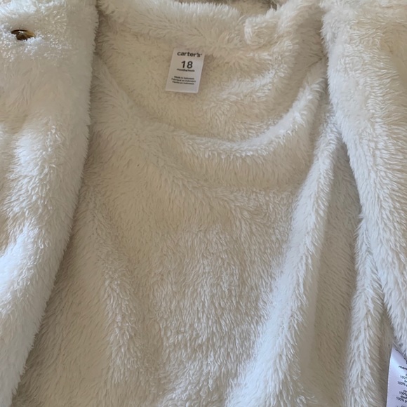 Unisex Infant Knit Pea Coat Style Sweater - Picture 6 of 6